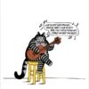 B. Kliban: Love to Eat Them Mousies Notecard
