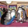 B. Kliban: Cat Tails Birthday Card