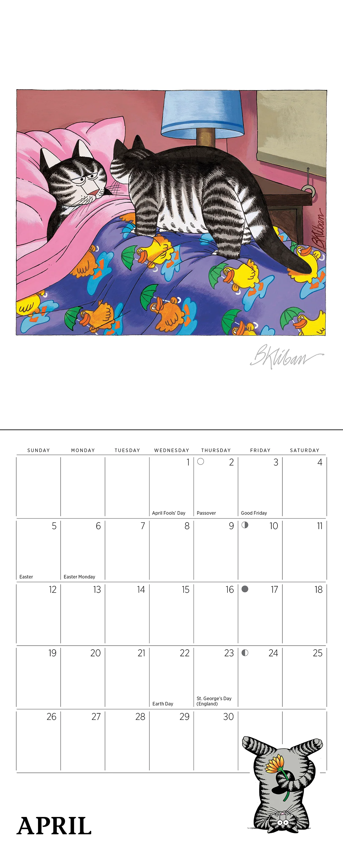 B. Kliban: CatCalendar 2026 Mini Wall Calendar 6 B. Kliban: CatCalendar 2026 Mini Wall Calendar