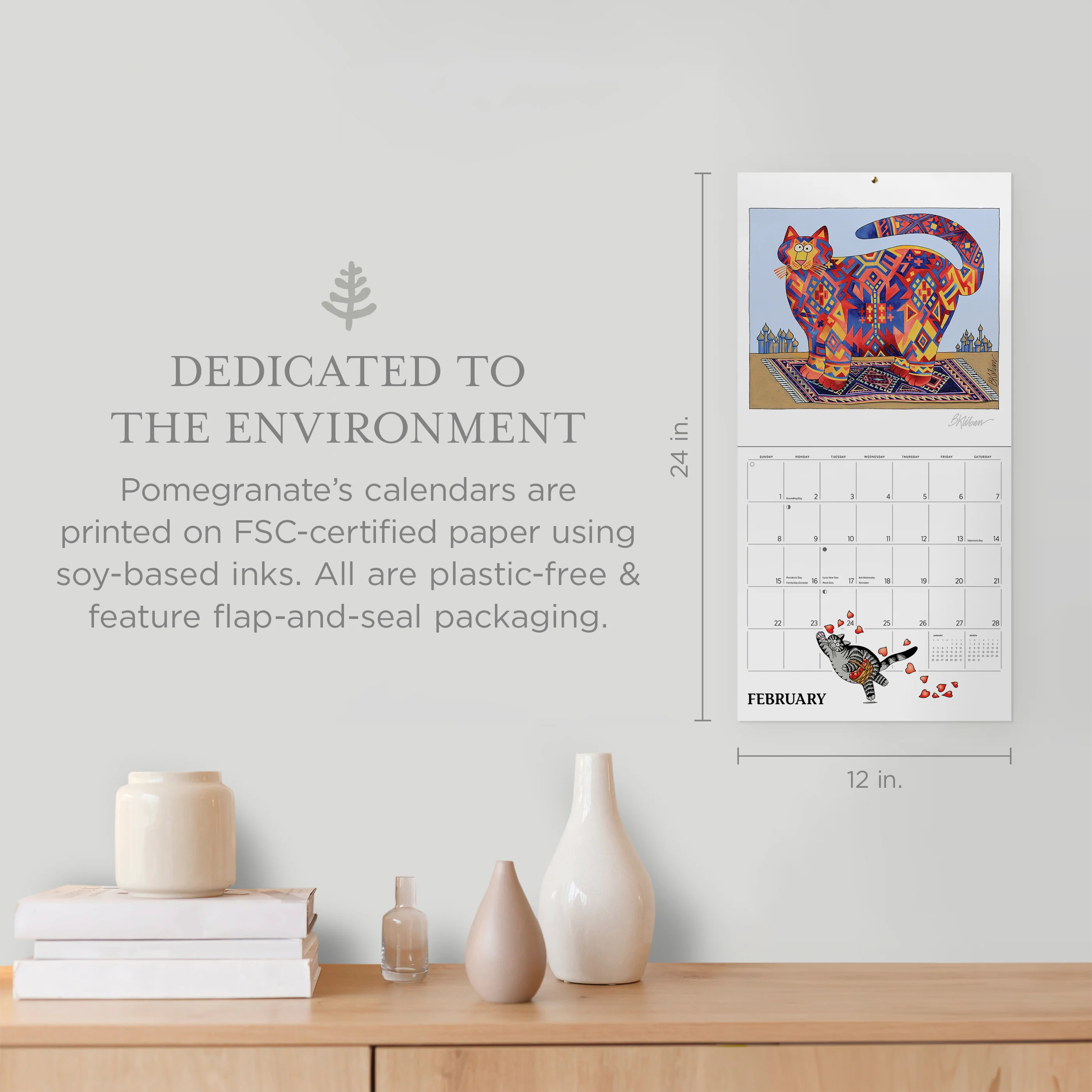 B. Kliban: CatCalendar 2026 Wall Calendar