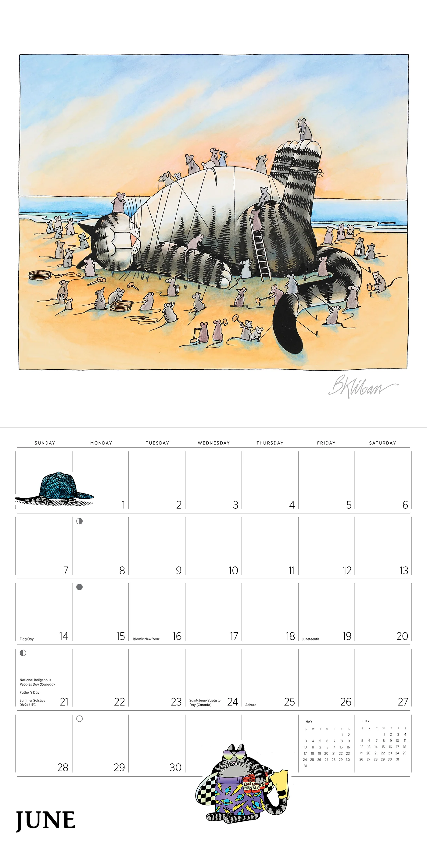 B. Kliban: CatCalendar 2026 Wall Calendar 7 B. Kliban: CatCalendar 2026 Wall Calendar