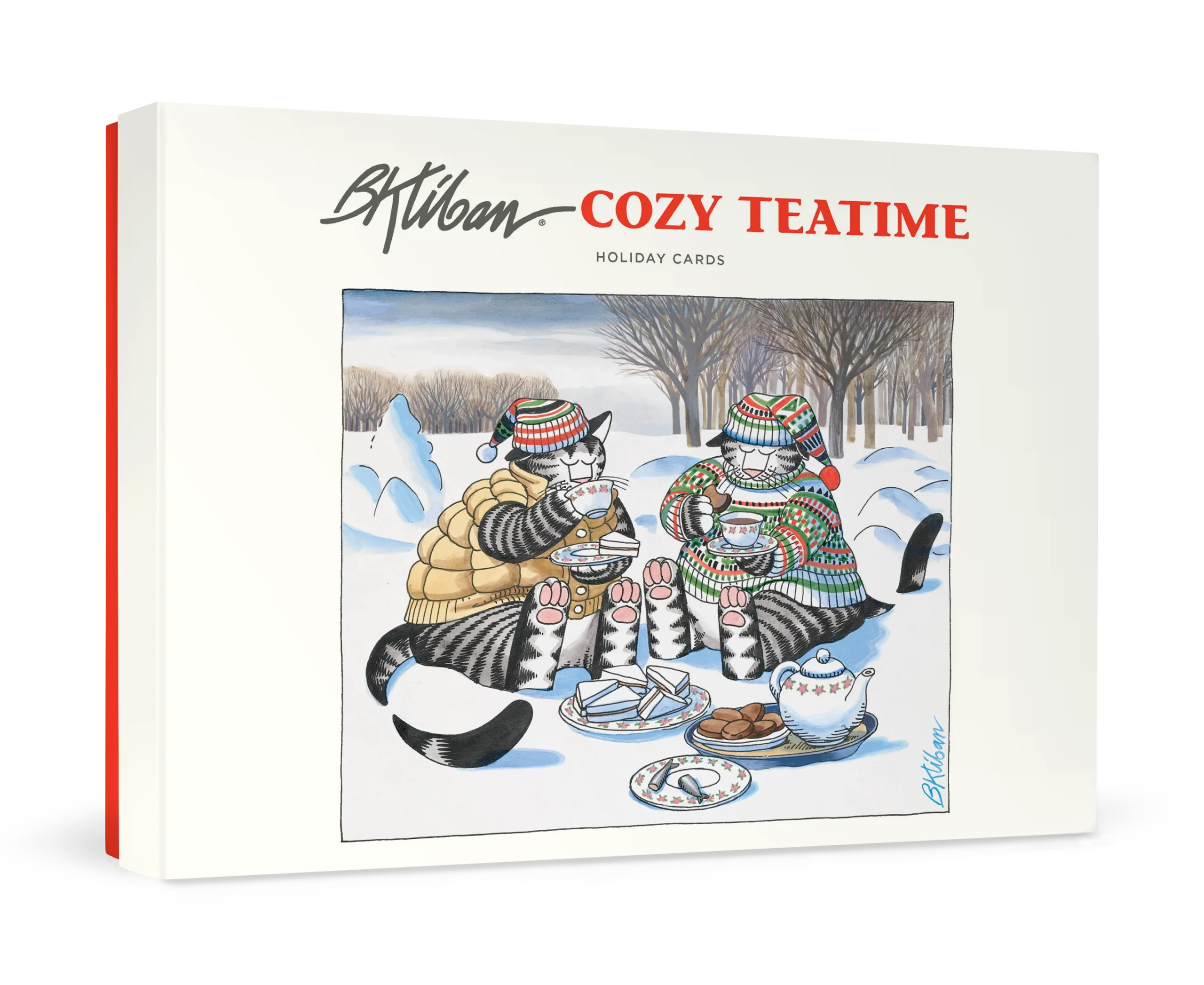 B. Kliban: Cozy Teatime Holiday Cards