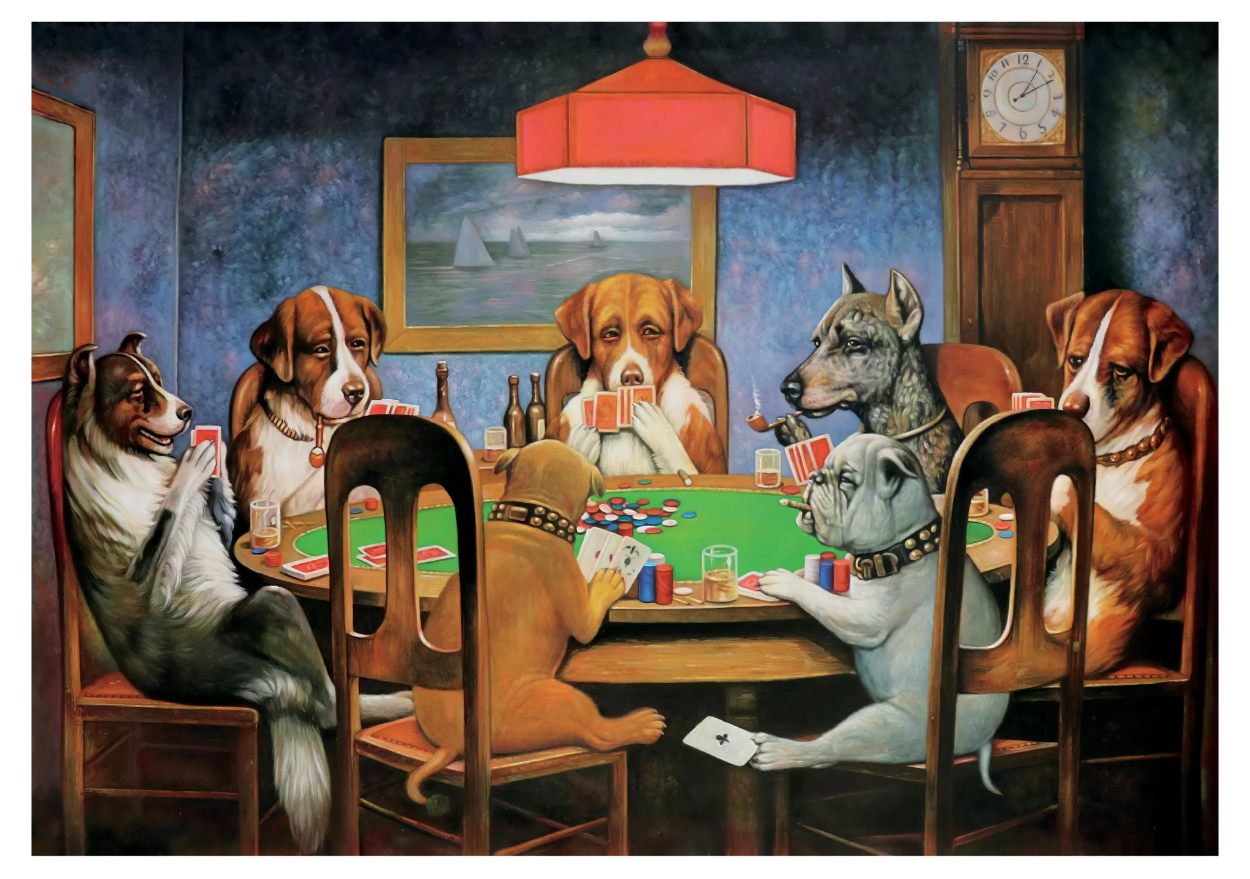 Cassius Marcellus Coolidge: A Friend in Need Notecard
