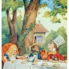 Sir John Tenniel: The Mad Hatter's Tea Party Birthday Card