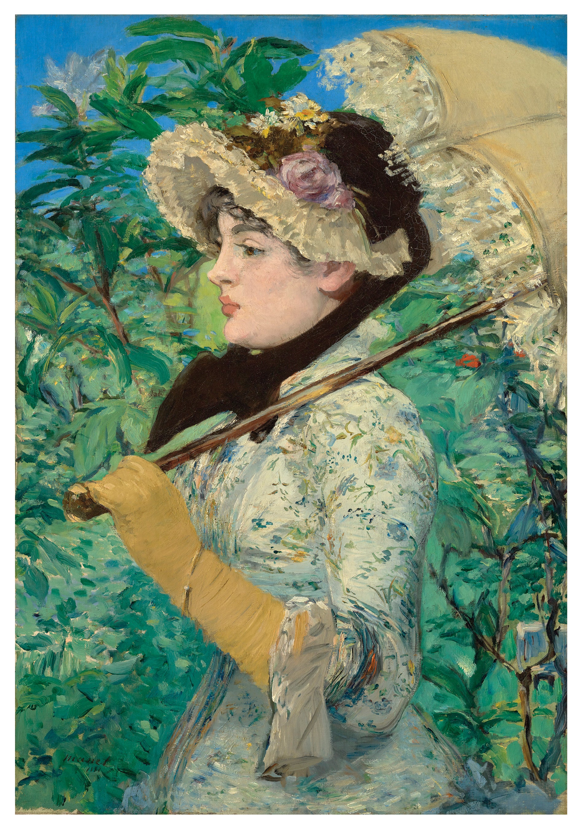 Édouard Manet: Jeanne (Spring) Notecard