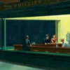 Edward Hopper: Nighthawks Notecard