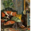 Lucius Rossi: Young Woman Reading Notecard