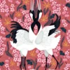 Catherine Marion: Japanese Cranes Notecard