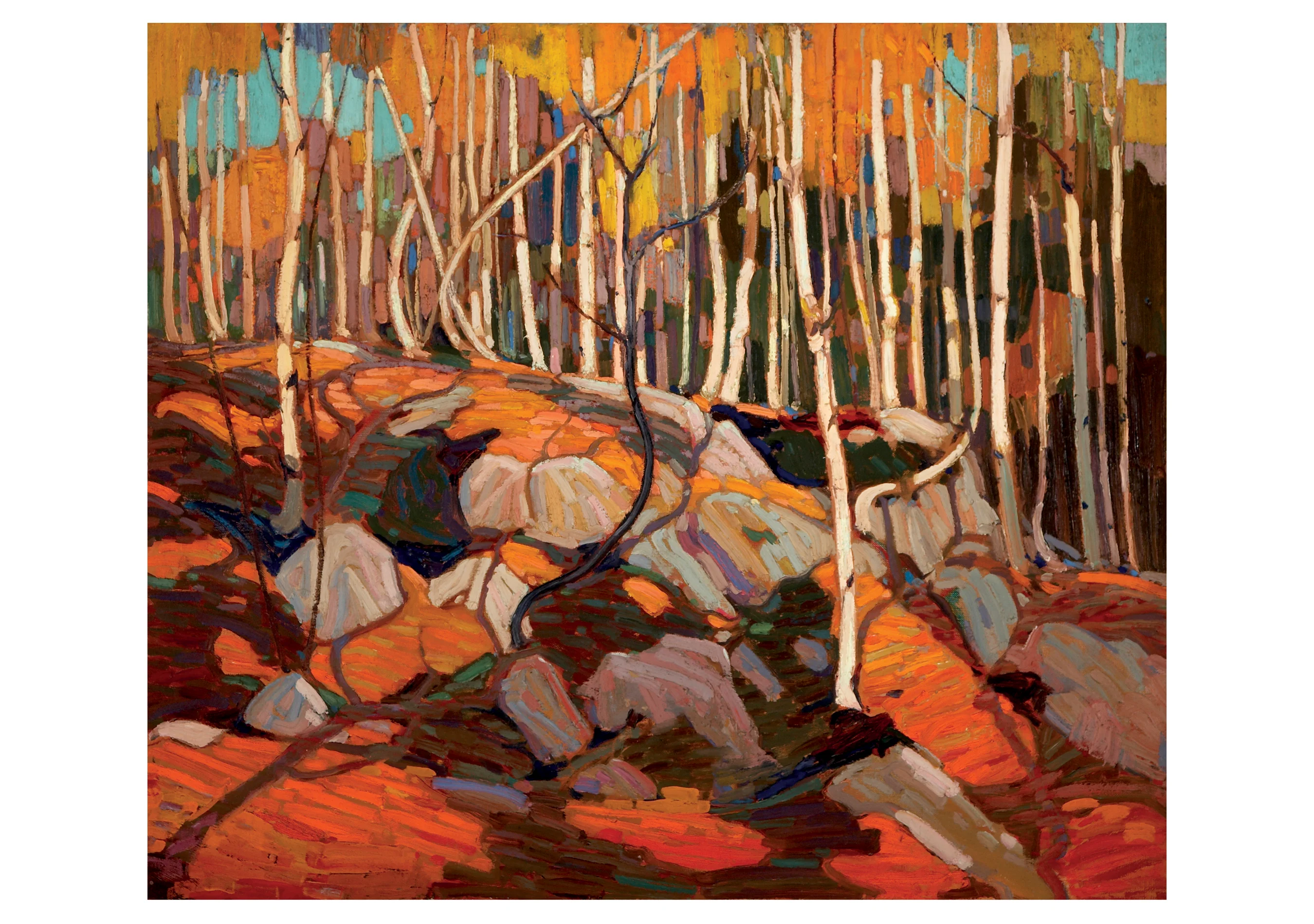 Tom Thomson: The Birch Grove, Autumn Notecard