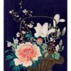 Ohara Koson (Shōson): Bamboo Flower Basket Notecard
