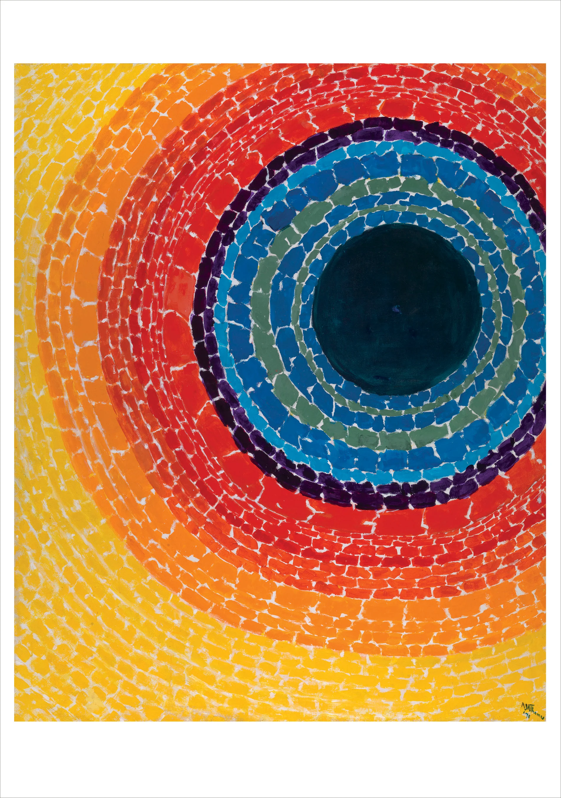 Alma Thomas: The Eclipse Birthday Card