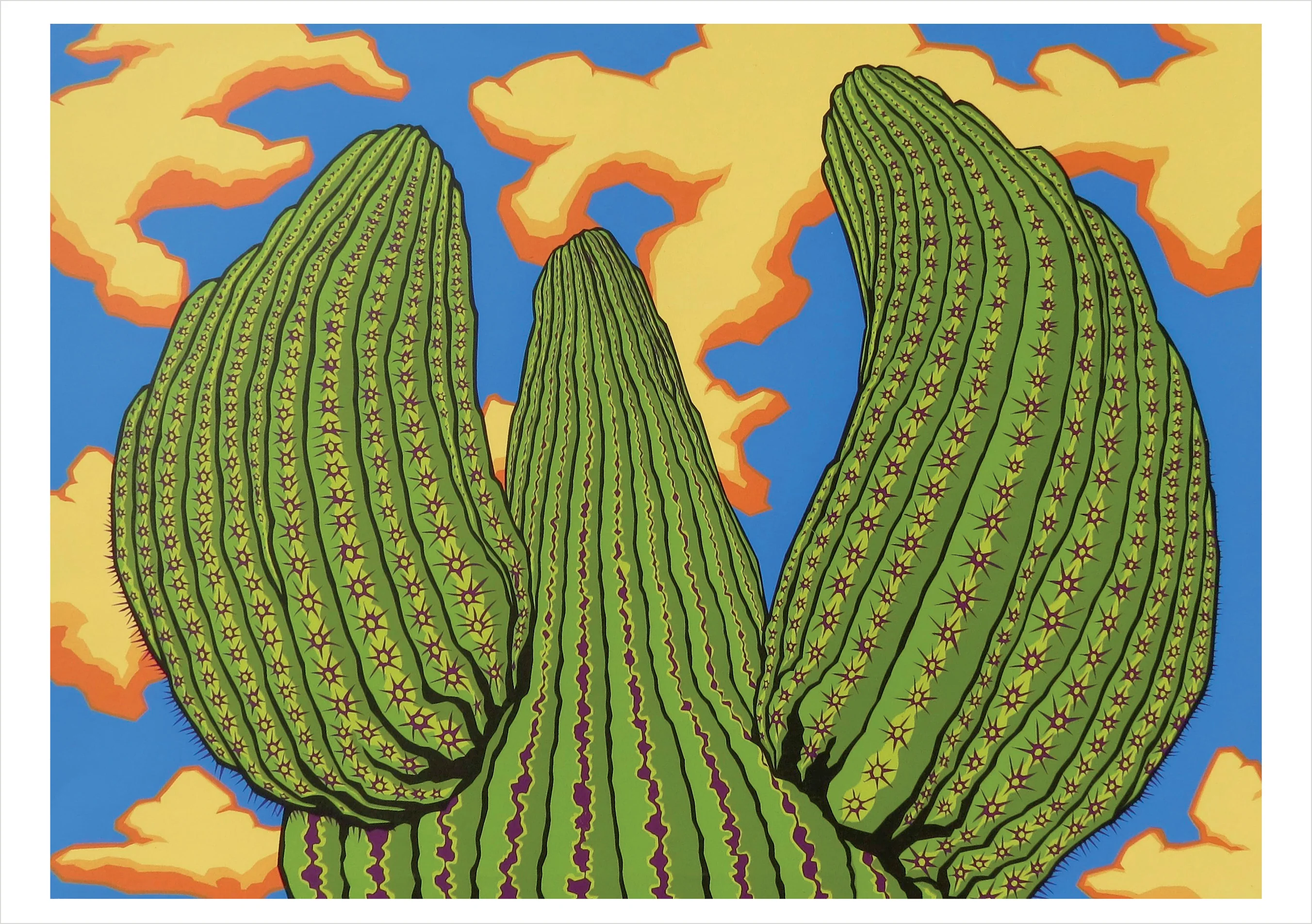 Steve and Bonnie Harmston: Saguaro Dreamin' Notecard