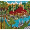 CJ Hurley: House of the Minaret Notecard