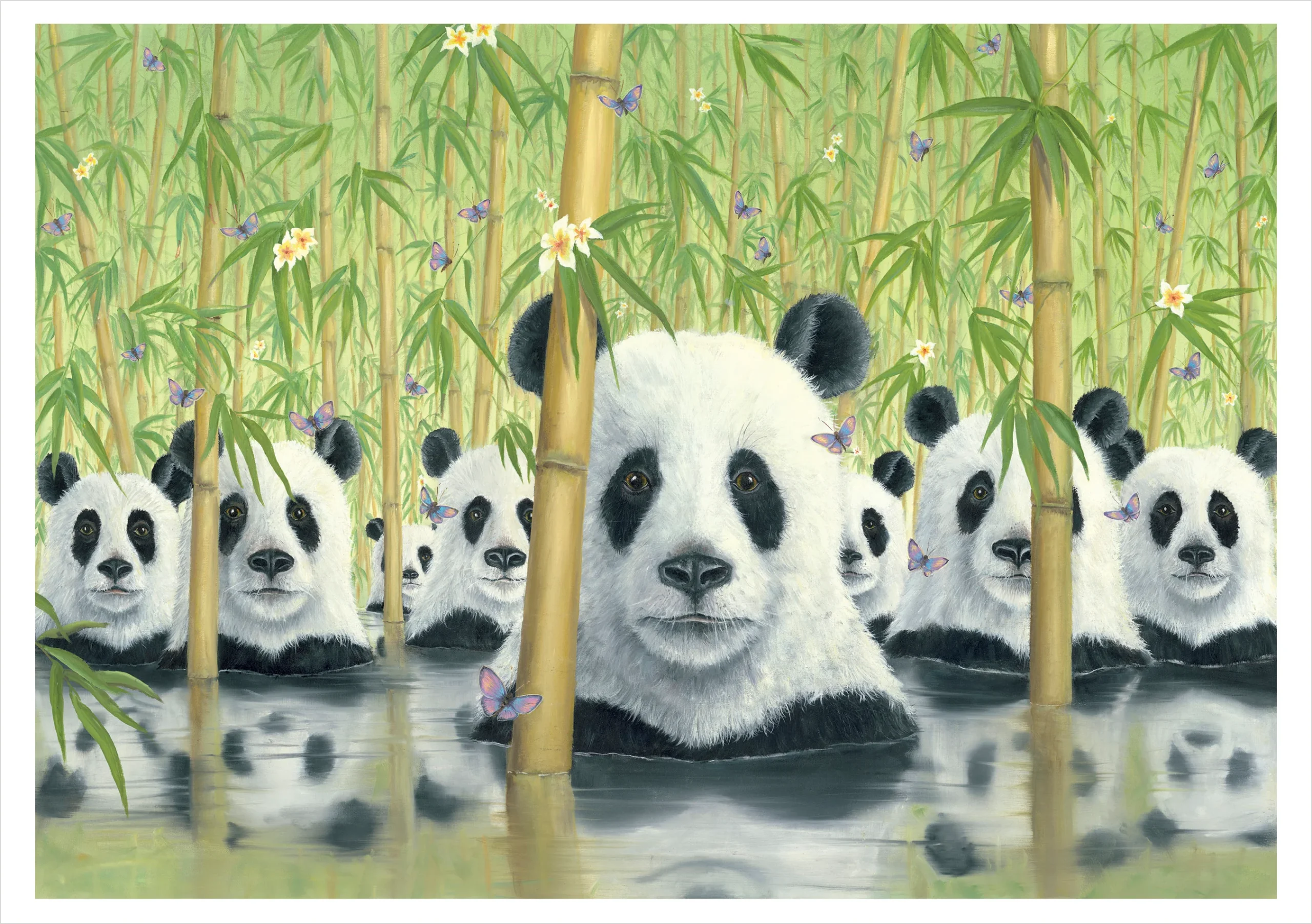 Robert Bissell: Bear Cats Birthday Card