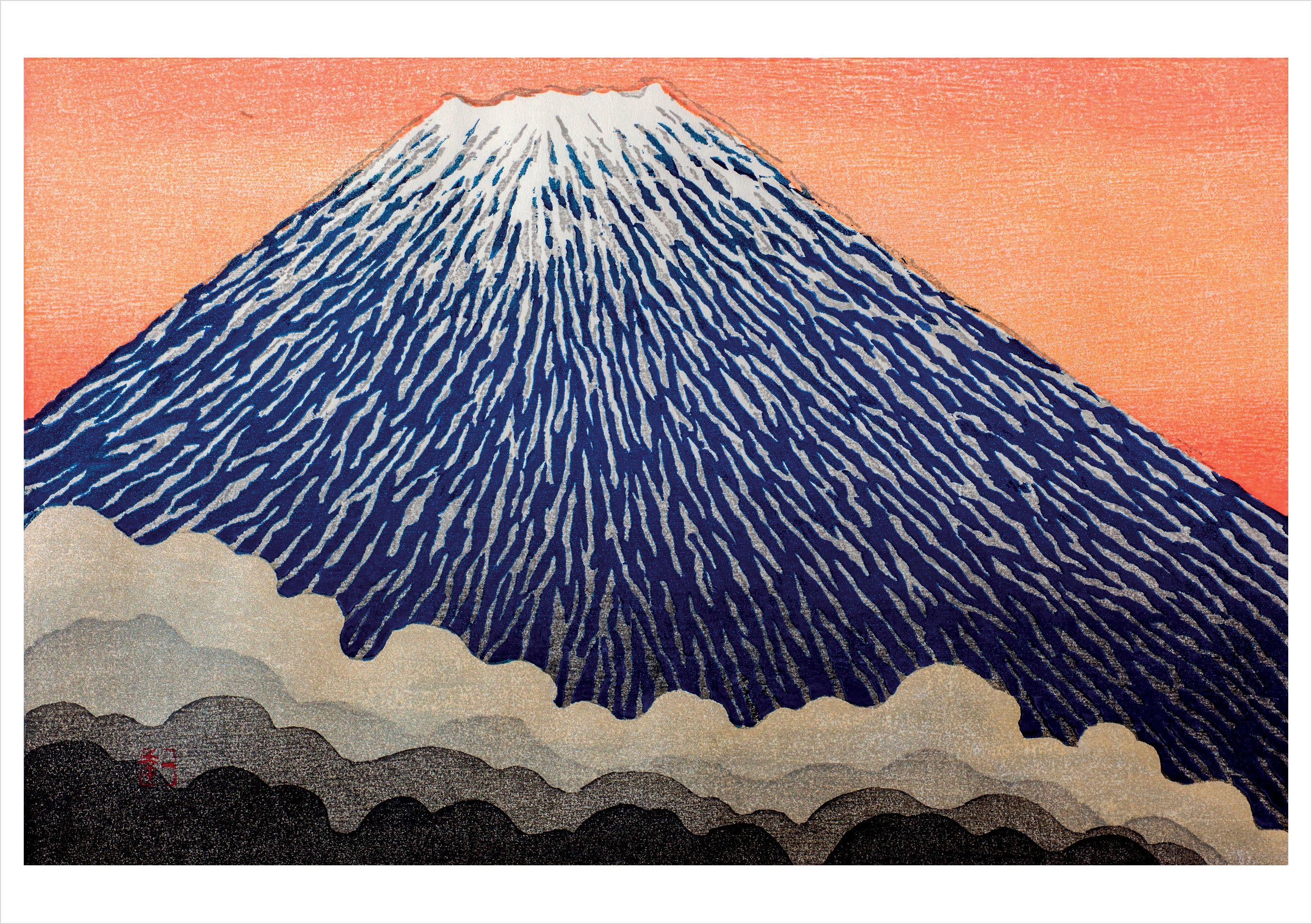 Kazuyuki Ohtsu: Mt. Fuji (Japan) Notecard