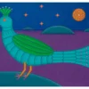David Zeldis: Peacock Notecard