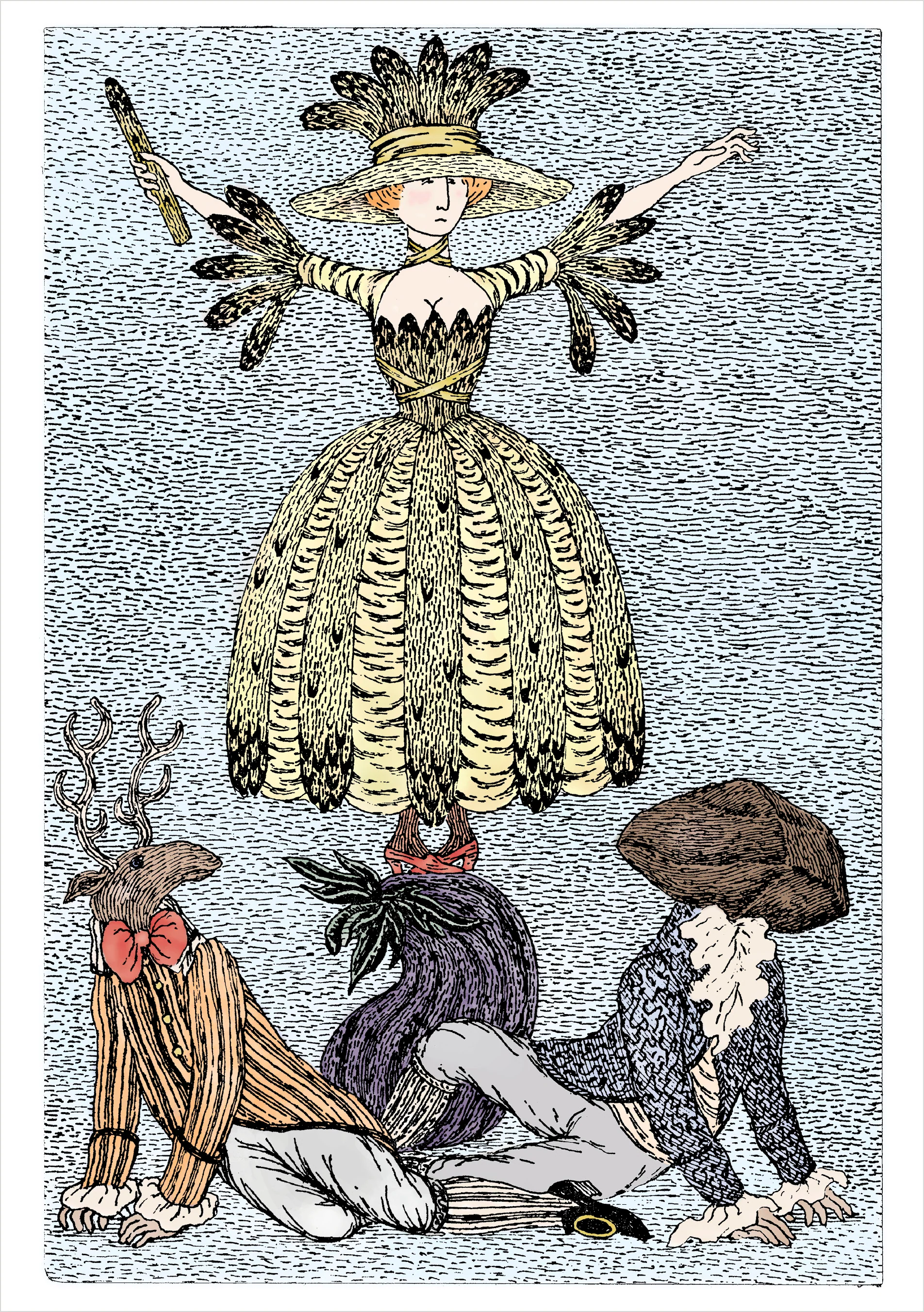 Edward Gorey: Scène de Ballet Birthday Card