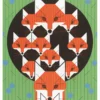 Charley Harper: Foxsimiles Notecard