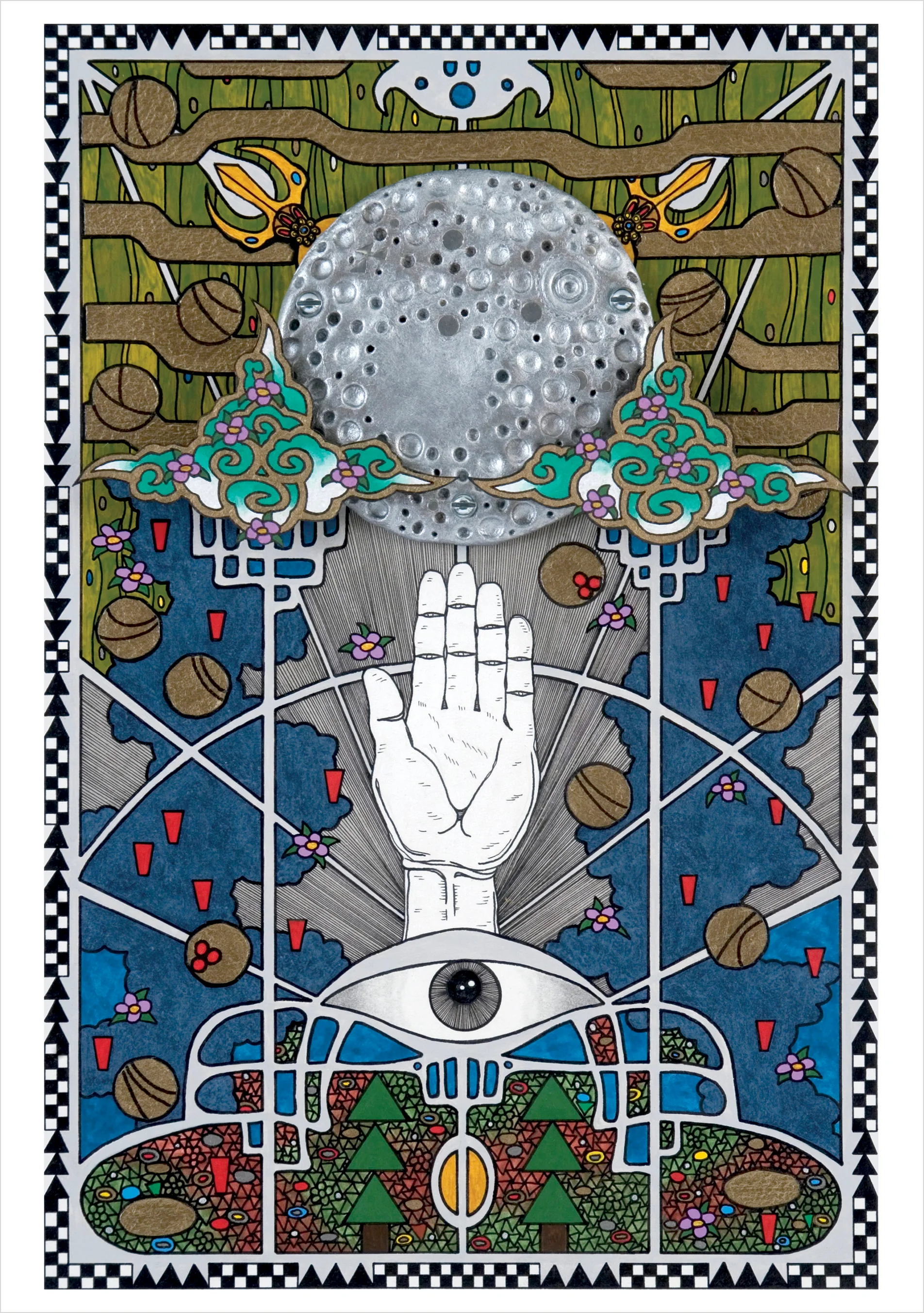 CJ Hurley: The Moon of Art's Secrecy Revealed Notecard