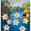 L. C. Armstrong: Dreamers over Daffodils Notecard