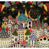 Daria Hlazatova: Imaginary City Birthday Card