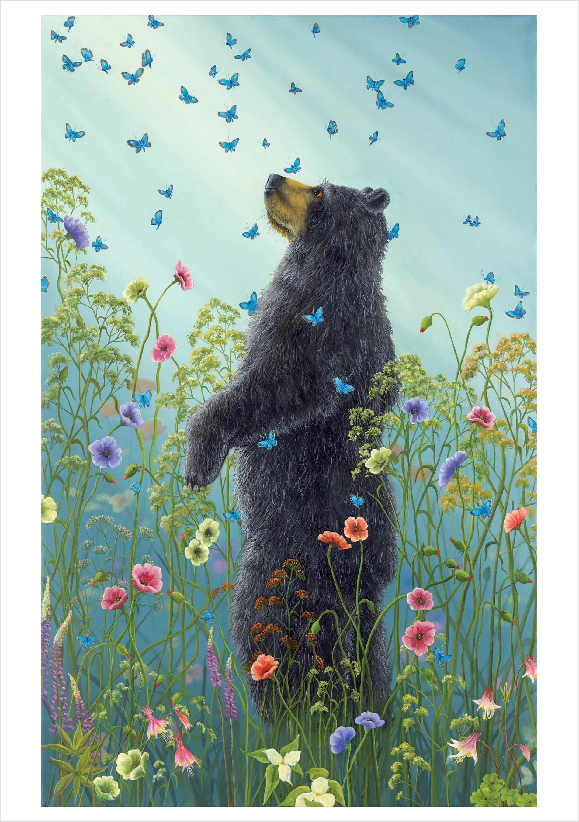 Robert Bissell: Presence III Birthday Card