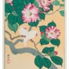 Ohara Koson (Shōson): Camellia and Rice Birds Notecard