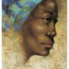 Eldzier Cortor: Classical Study No. 40 Notecard