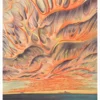 Chiura Obata: Setting Sun on Sacramento Valley Notecard