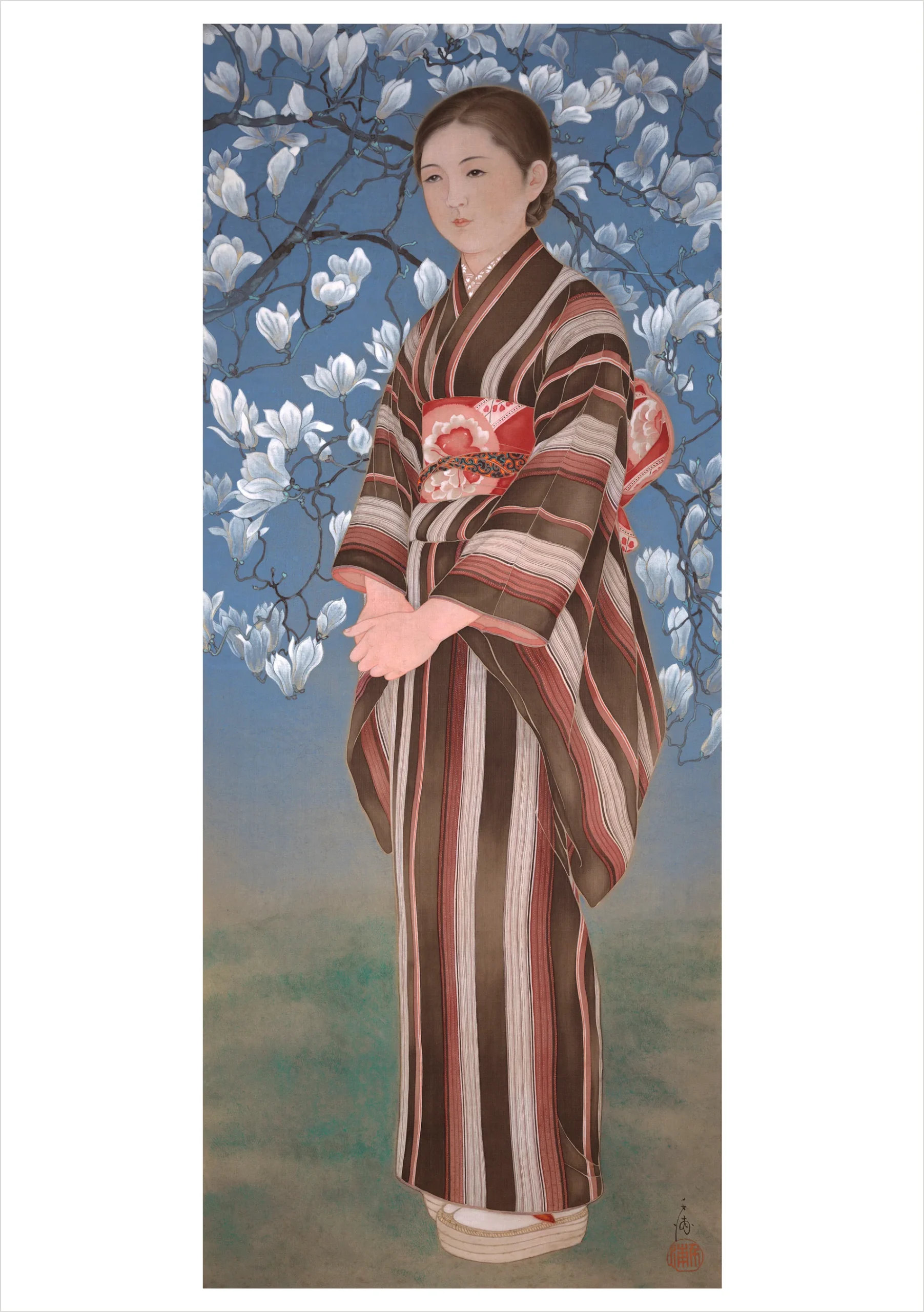 Chiura Obata: Maiden of Northern Japan Notecard