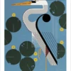 Charley Harper: Herondipity Notecard