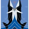 Charley Harper: Romance on the Richter Scale Notecard