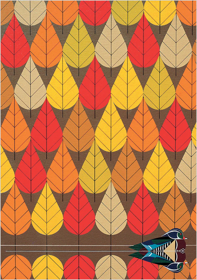 Charley Harper: Octoberama Notecard