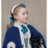 Jean-Étienne Liotard: Portrait of Maria Frederike van Reede-Athlone Notecard
