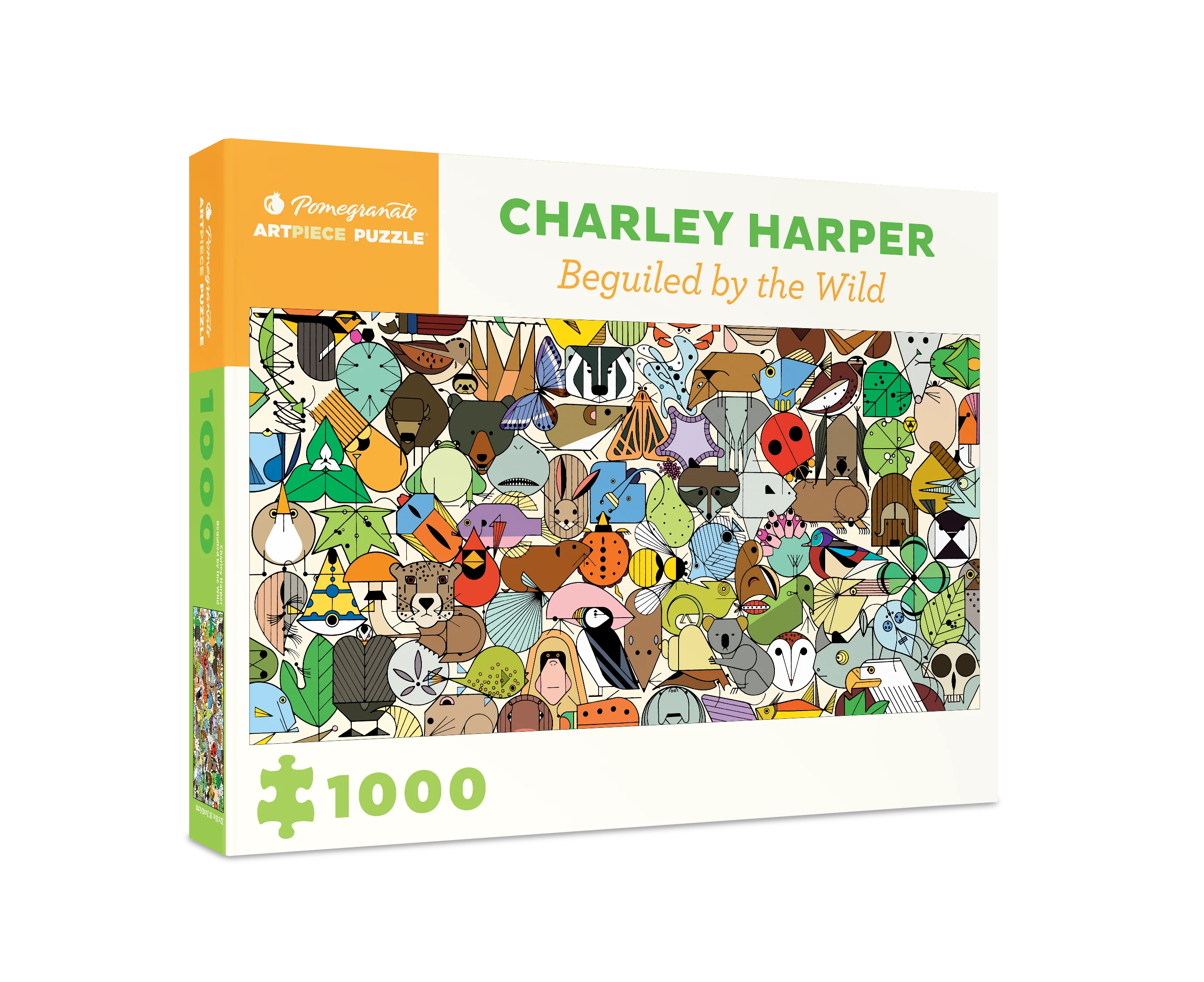 Charley Harper: Beguiled by the Wild 1000-Piece Jigsaw Puzzle