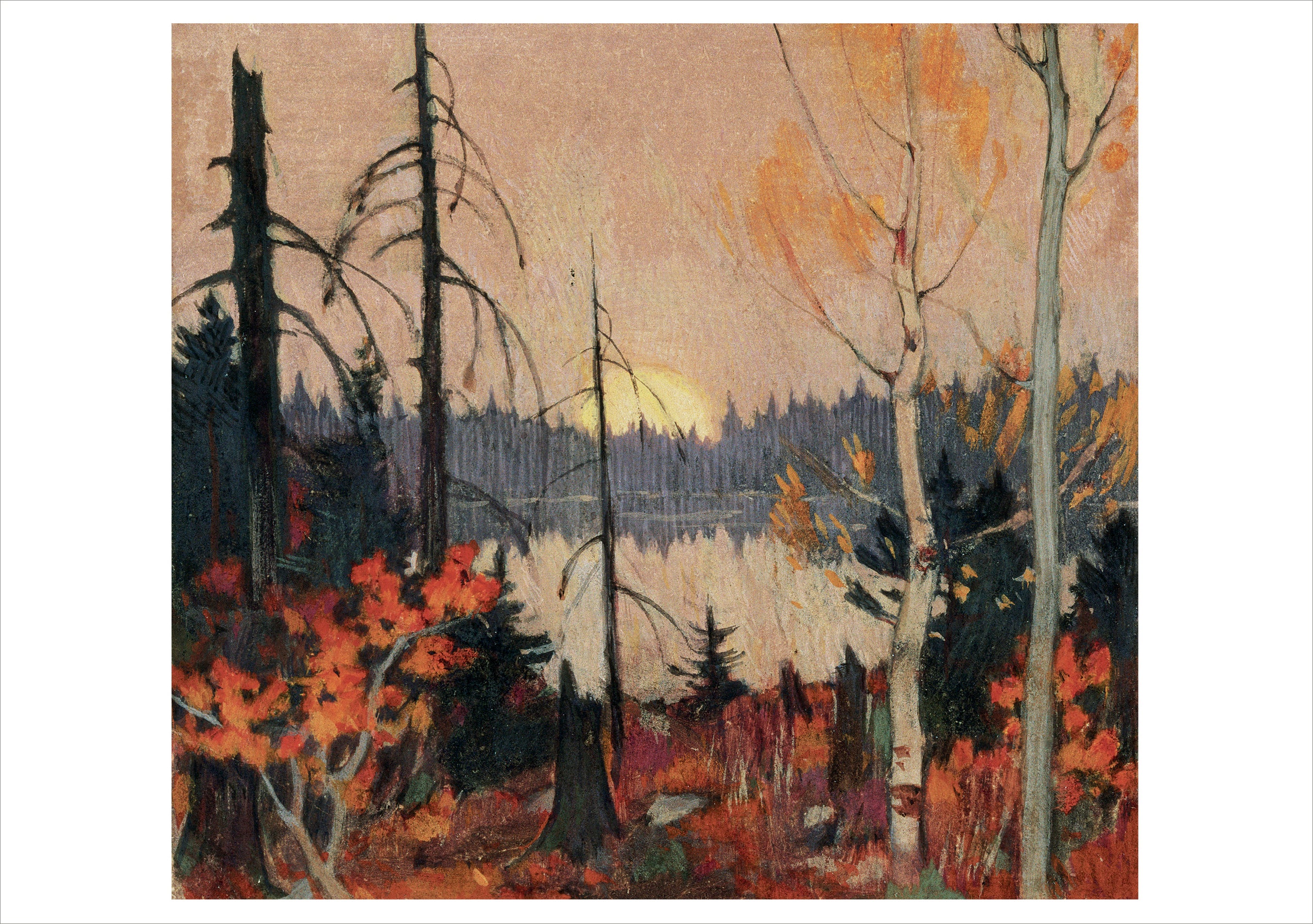 Clarence Gagnon: Northern Land Notecard