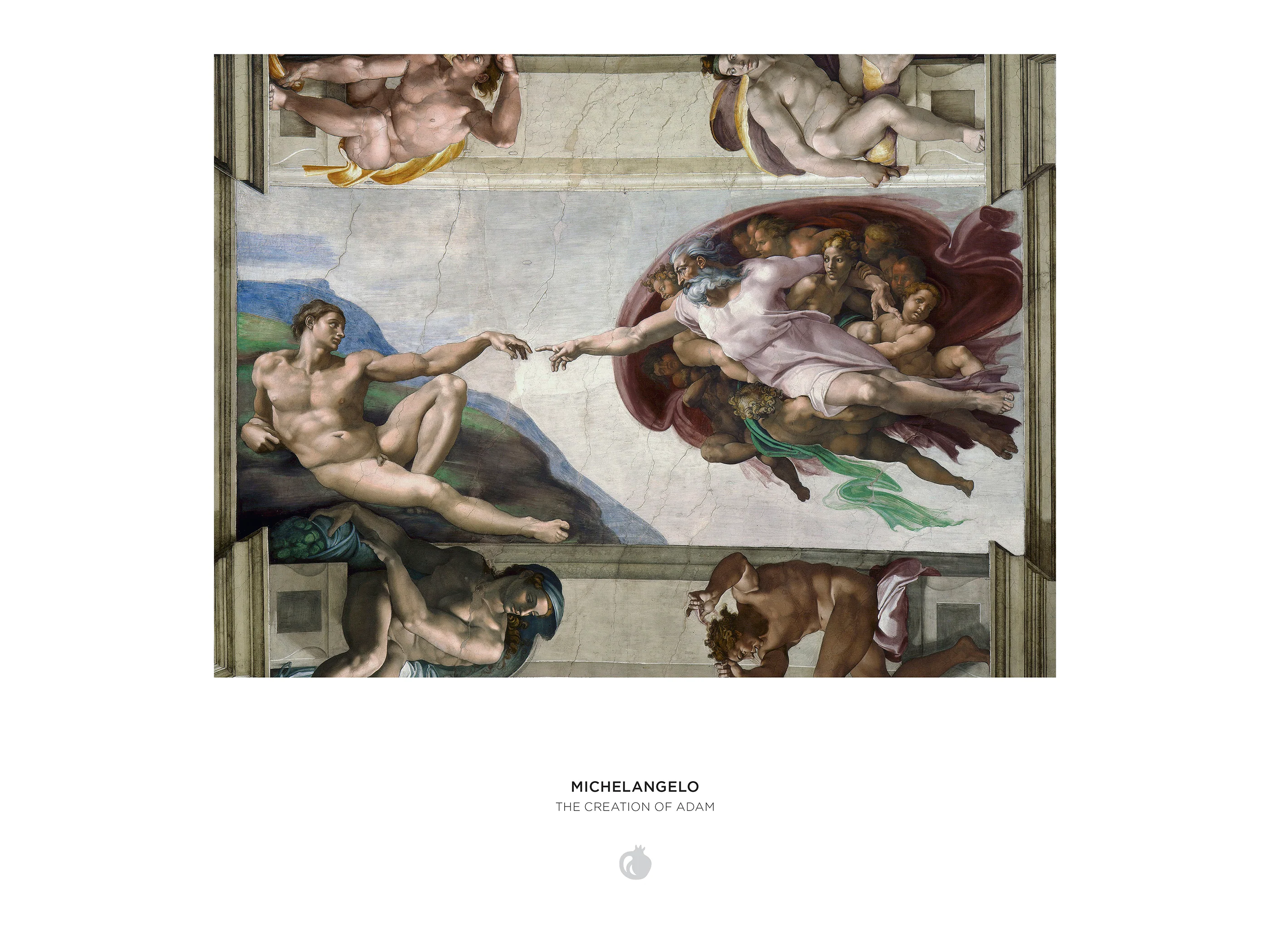 Michelangelo: The Creation of Adam 1000-Piece Jigsaw Puzzle