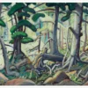 Arthur Lismer: Sunlight in a Wood Notecard