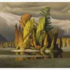 A. J. Casson: Little Island Notecard