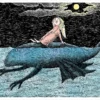 Edward Gorey: The Tuning Fork Notecard