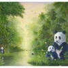 Robert Bissell: The Bamboo River Notecard