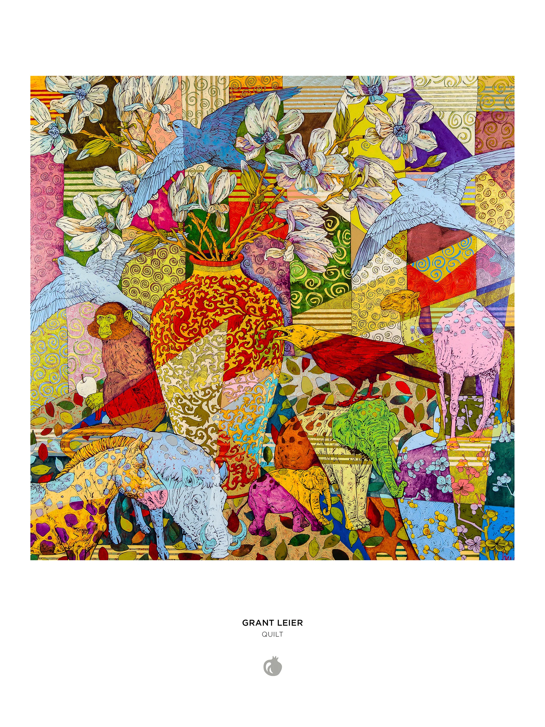 Grant Leier: Quilt 1000-Piece Jigsaw Puzzle 3 Grant Leier: Quilt 1000-Piece Jigsaw Puzzle