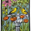 Molly Hashimoto: Goldfinches Birthday Card