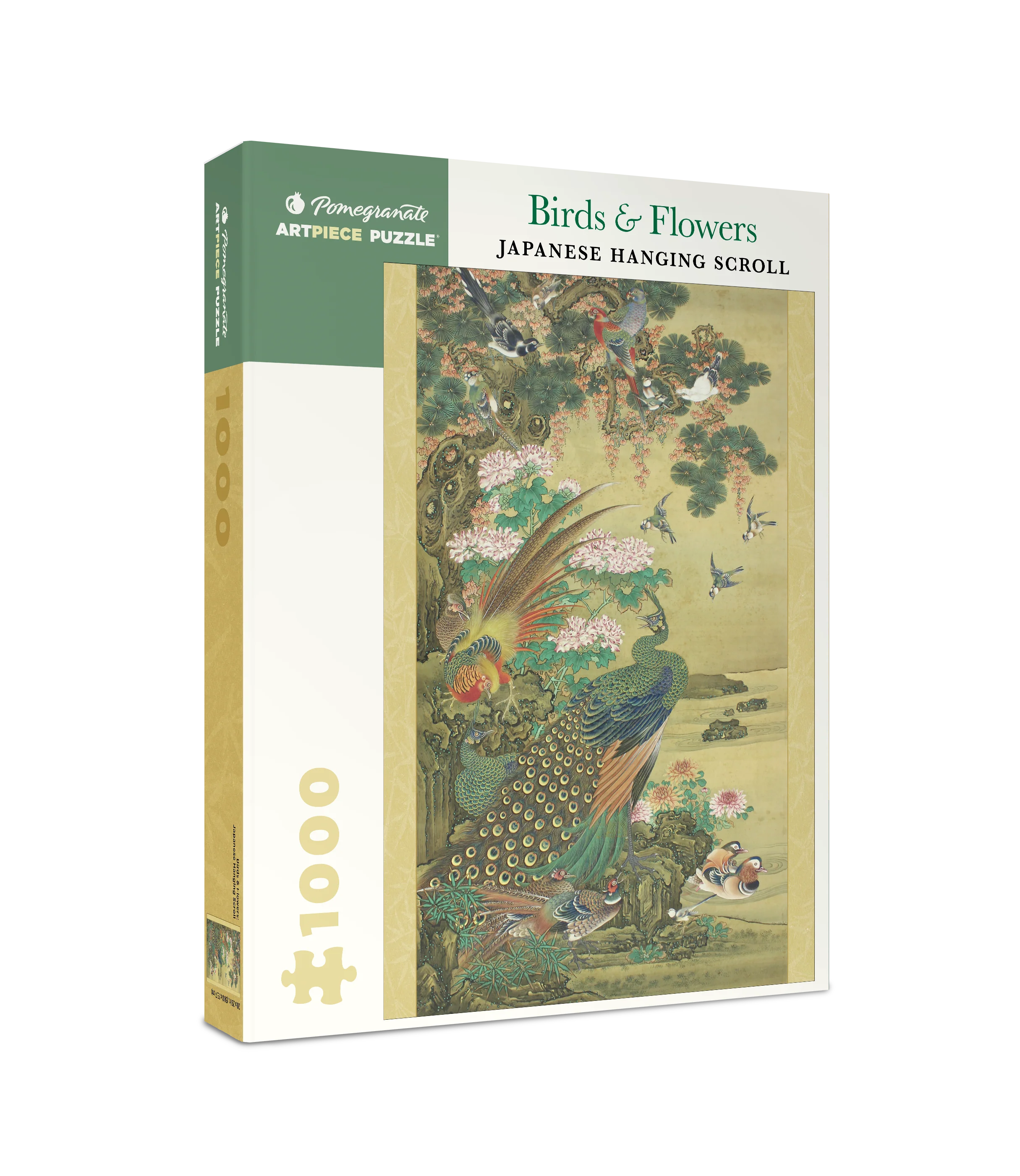 Birds & Flowers: Japanese Hanging Scroll 1000-Piece Jigsaw Puzzle