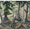 Arthur Lismer: Sunlight in a Wood Birthday Card
