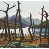 Franklin Carmichael: Cranberry Lake Birthday Card