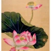 Chiang Su: Lotus Blossoms Birthday Card