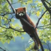 Red Panda Notecard