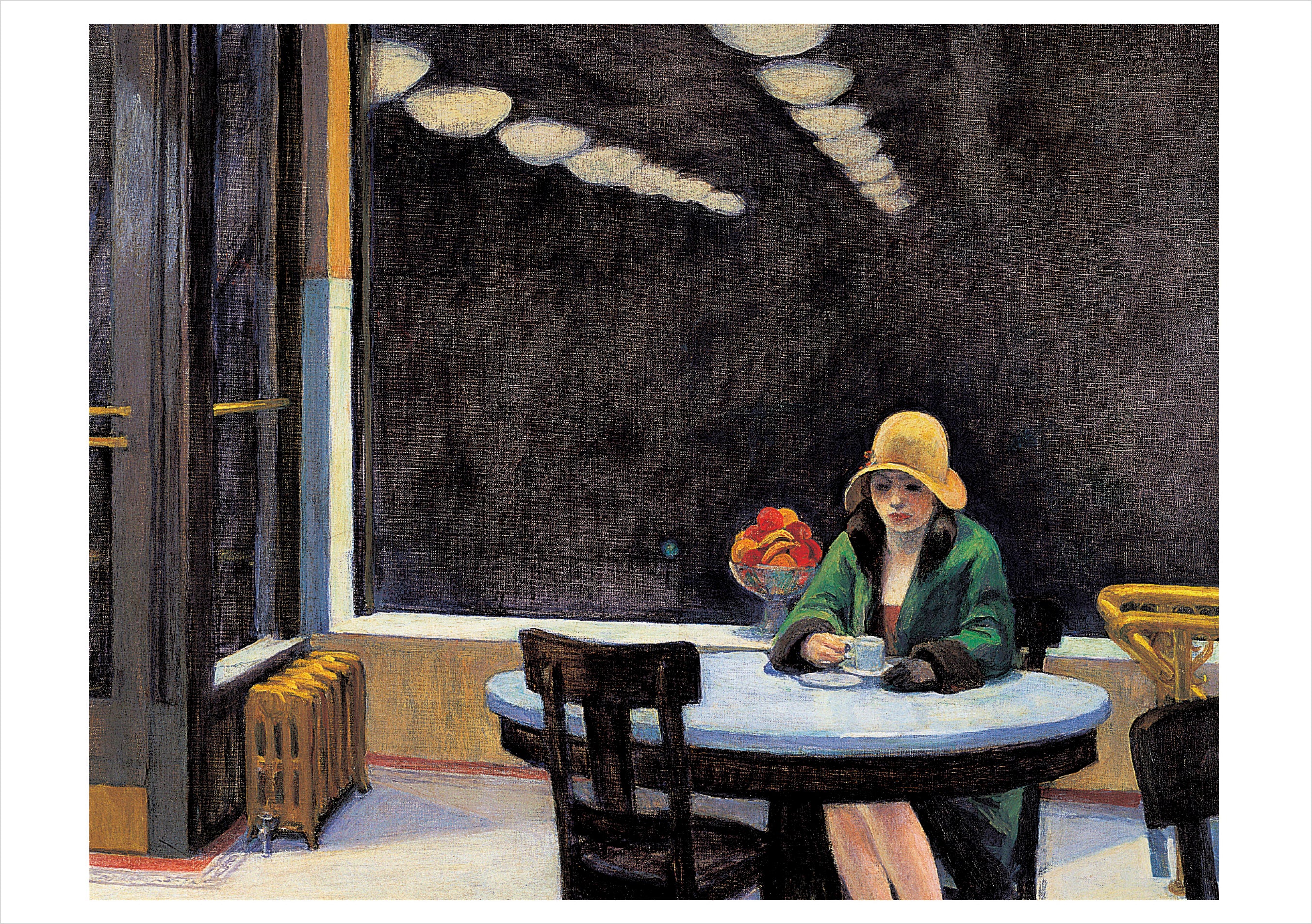 Edward Hopper: Automat Notecard