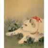 Ohara Koson (Shōson): Cat Notecard